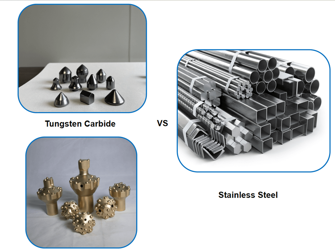 Tungsten Carbide And Stainless Steel: A Comparison Of Strengths And Suitability