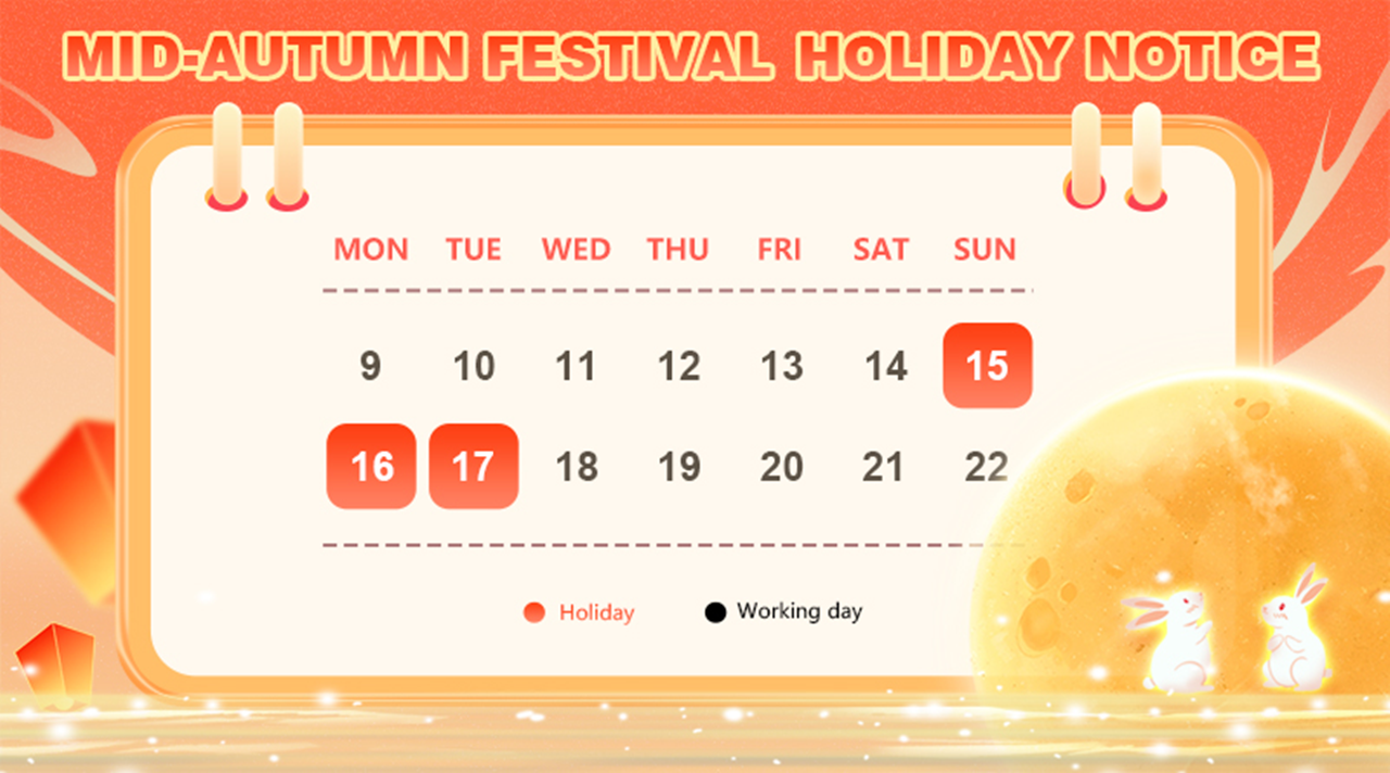 REEKE Carbide Mid-Autumn Festival Holiday Notice 2024